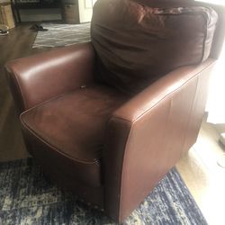 Oversize Leather Chair