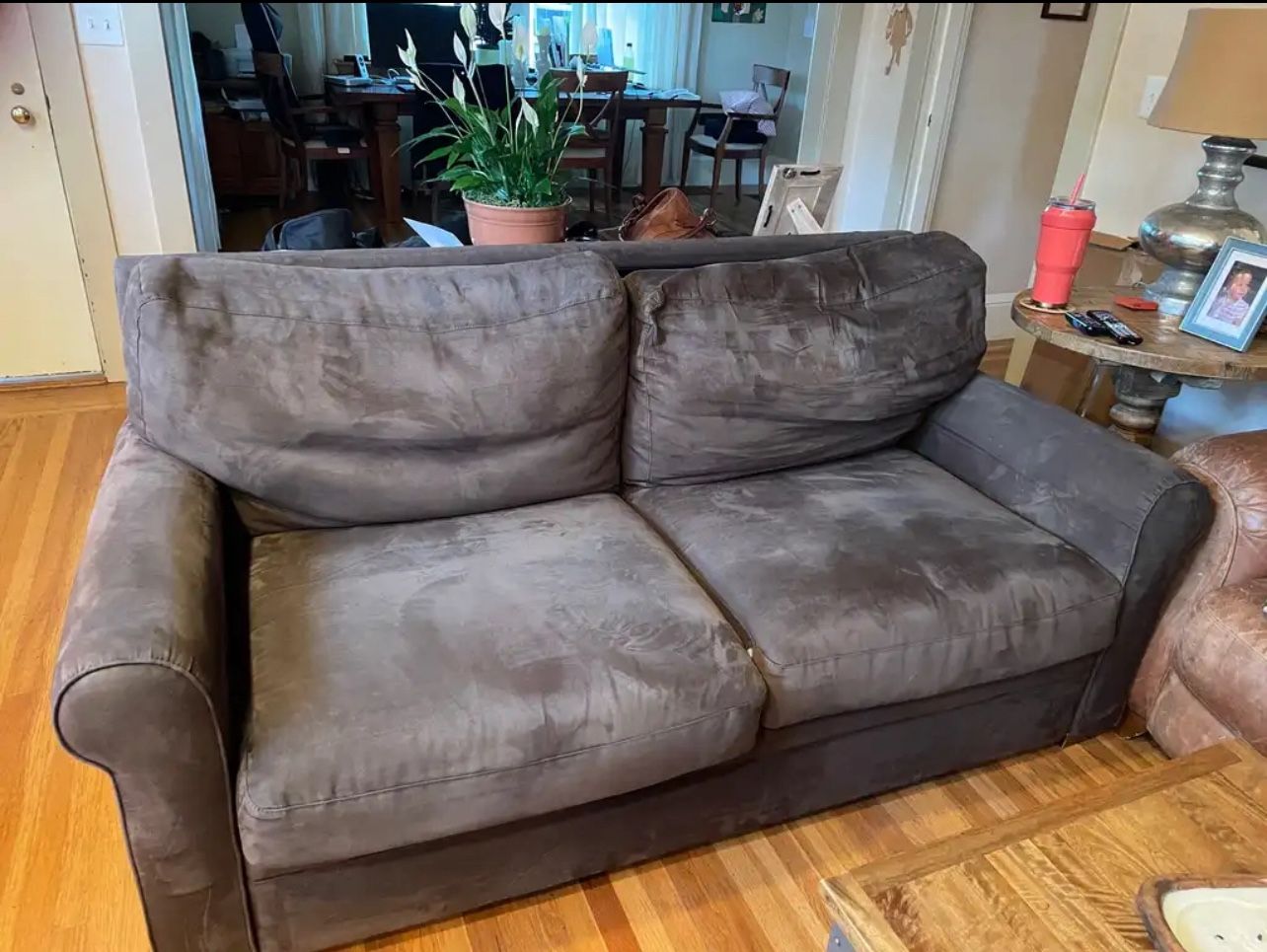 Brown Sofa (queen sleeper)
