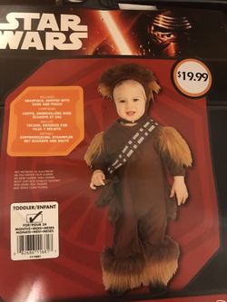 Star Wars 24 month Halloween costume new