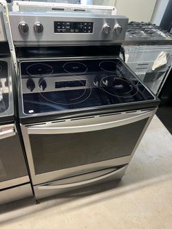 Whirlpool stainless steel stove