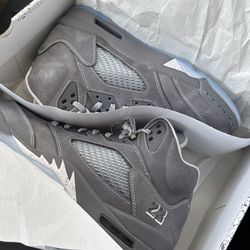 Wolf Grey 5s Sz 9 and 11 mens