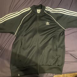 Black Adidas Zip Up Hoodie 