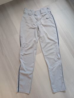Nike Baseball Pants With Blue Stripe Small
