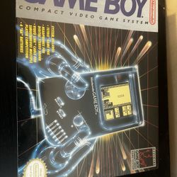 Collectors 1989 Nintendo Game Boy Sealed Never Opened With Tetris Game Pack 