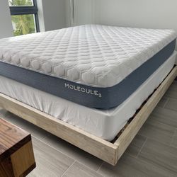 Pottery Barn “Cayman” Platform Queen Bed Frame