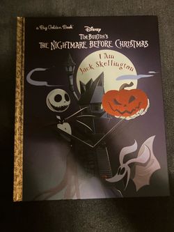 Lot of 4 Books - Nightmare Before Christmas Big Golden Book