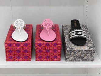 Tory Burch & Dior Sandals