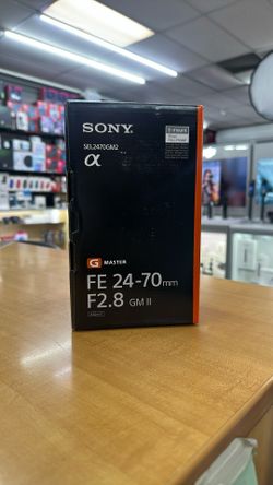 Sony Lens G-Masters 24-70mm F2.8 II Brand New
