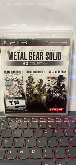 Metal gear solid HD Ps3