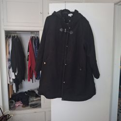 Womens Brand New Black Coat