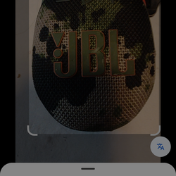JBL chip 5 camo waterproof Bluetooth speaker