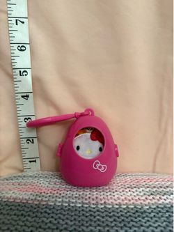 Hello Kitty Giraffe Plushie Keychain