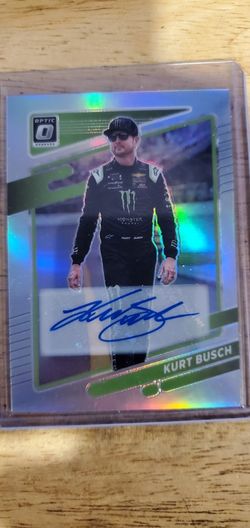 Kurt Busch Autograph Card 28/99 Super Clean Card