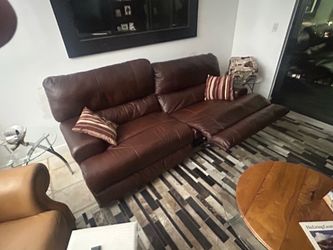 Leather Sofa like new