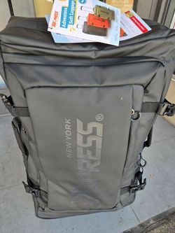 26" Travel Suitcase  2 Wheels Extra Lightweight Waterproof New With Tags Black Color