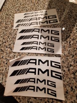 Wheel Lip Decals MERCEDES