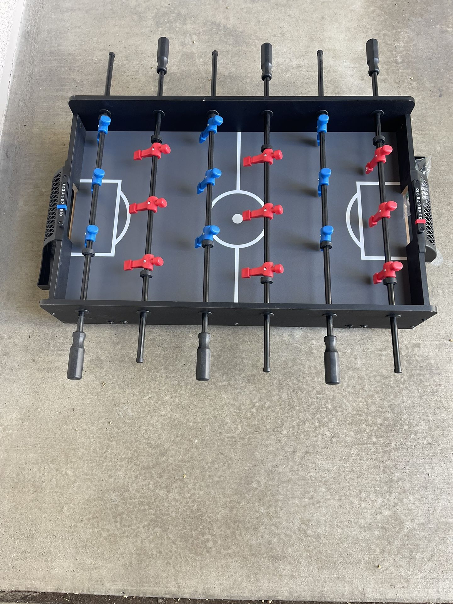 Go sports 32 Inch All Black Tabletop Foosball Game