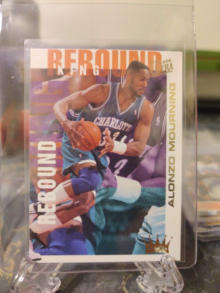 1994 '95 Flare Ultra Alonzo Morning Number 3 Of 10