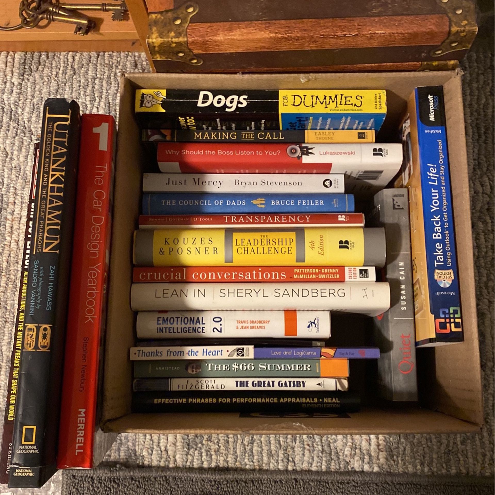 Box Of Books - All For $5 Total!