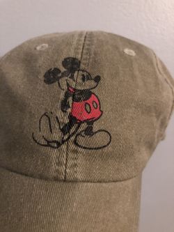 DISNEY VINTAGE MICKEY MOUSE HAT PURCHASED AT WALT DISNEY WORLD.
