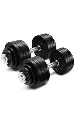Adjustable dumbbells (pair) brand new