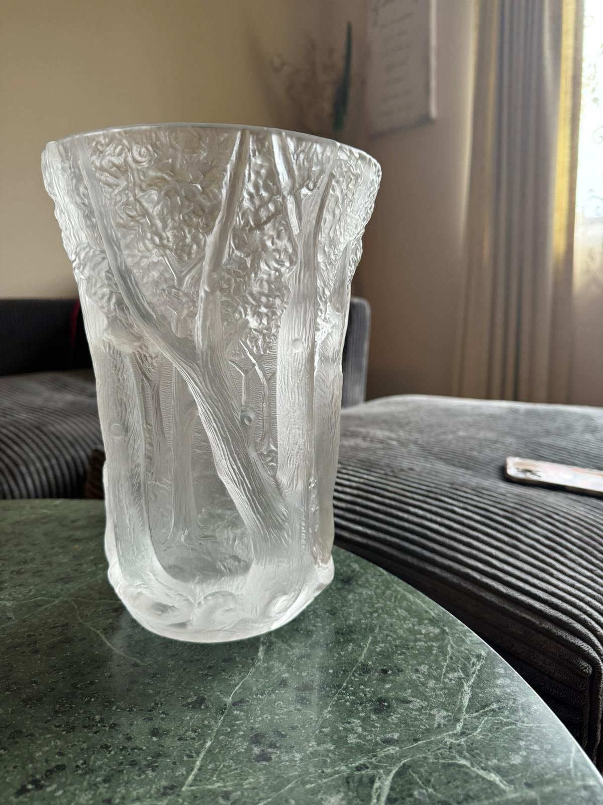 Lalique Crystal Vase
