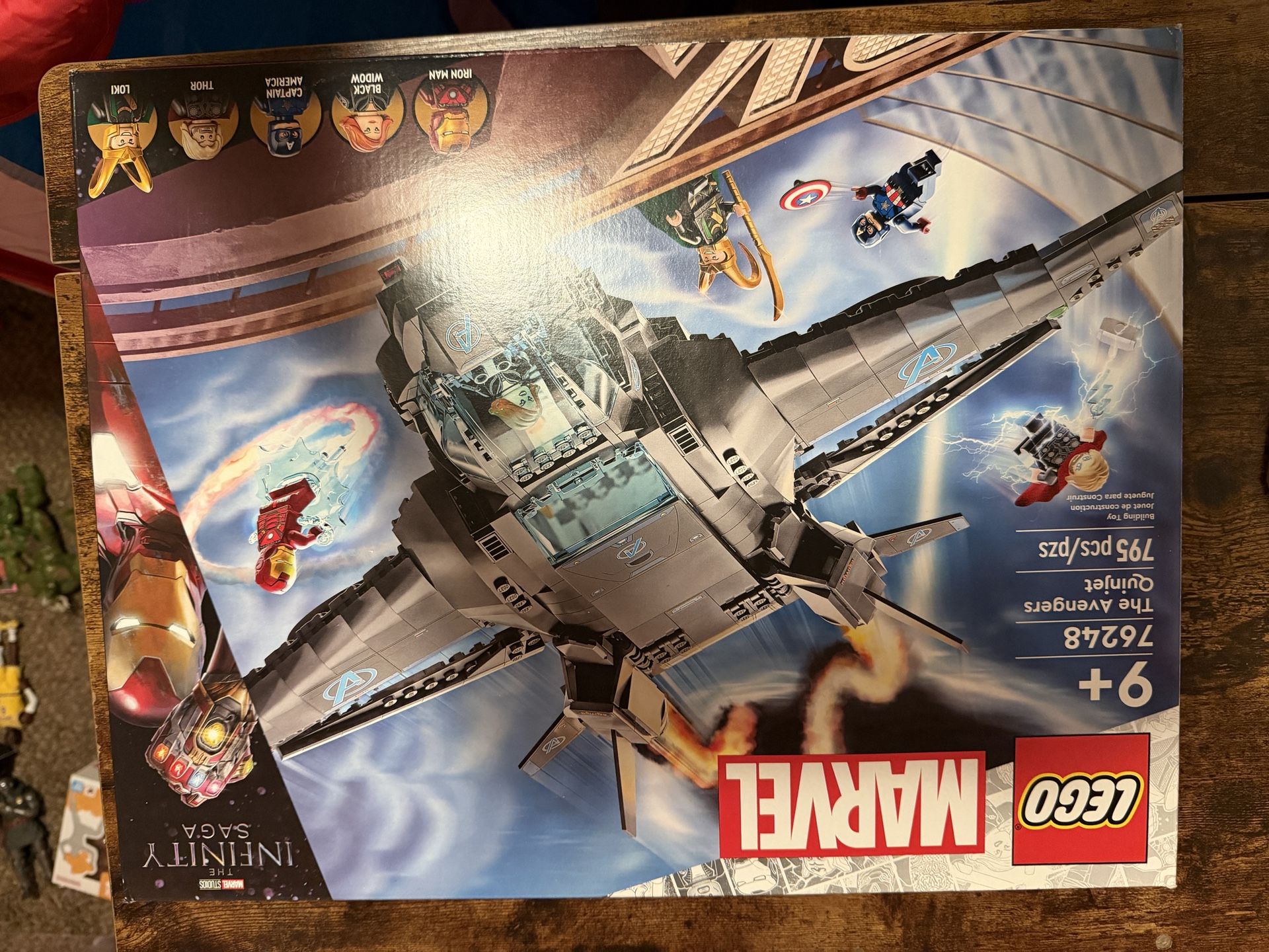 Lego Marvel Avengers Quinjet 76248