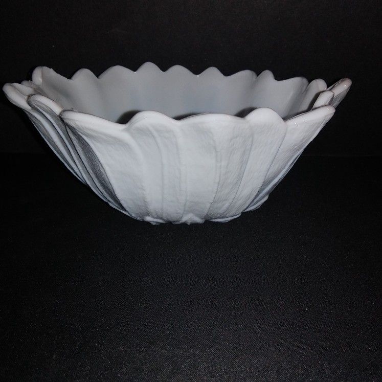 Milk Glass Bowl