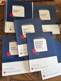 Dalton CFP Text books
