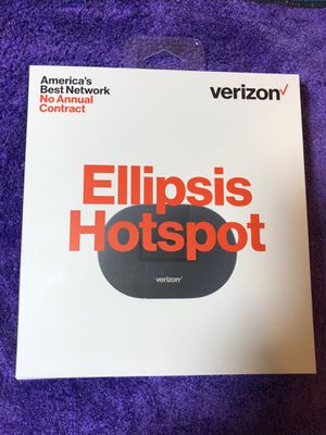Photo New and Unopened PREPAID Verizon WI-FI HOTSPOT. Does not include data. New and unopened. Mod. MHS900LPP. STAY connected all the time.