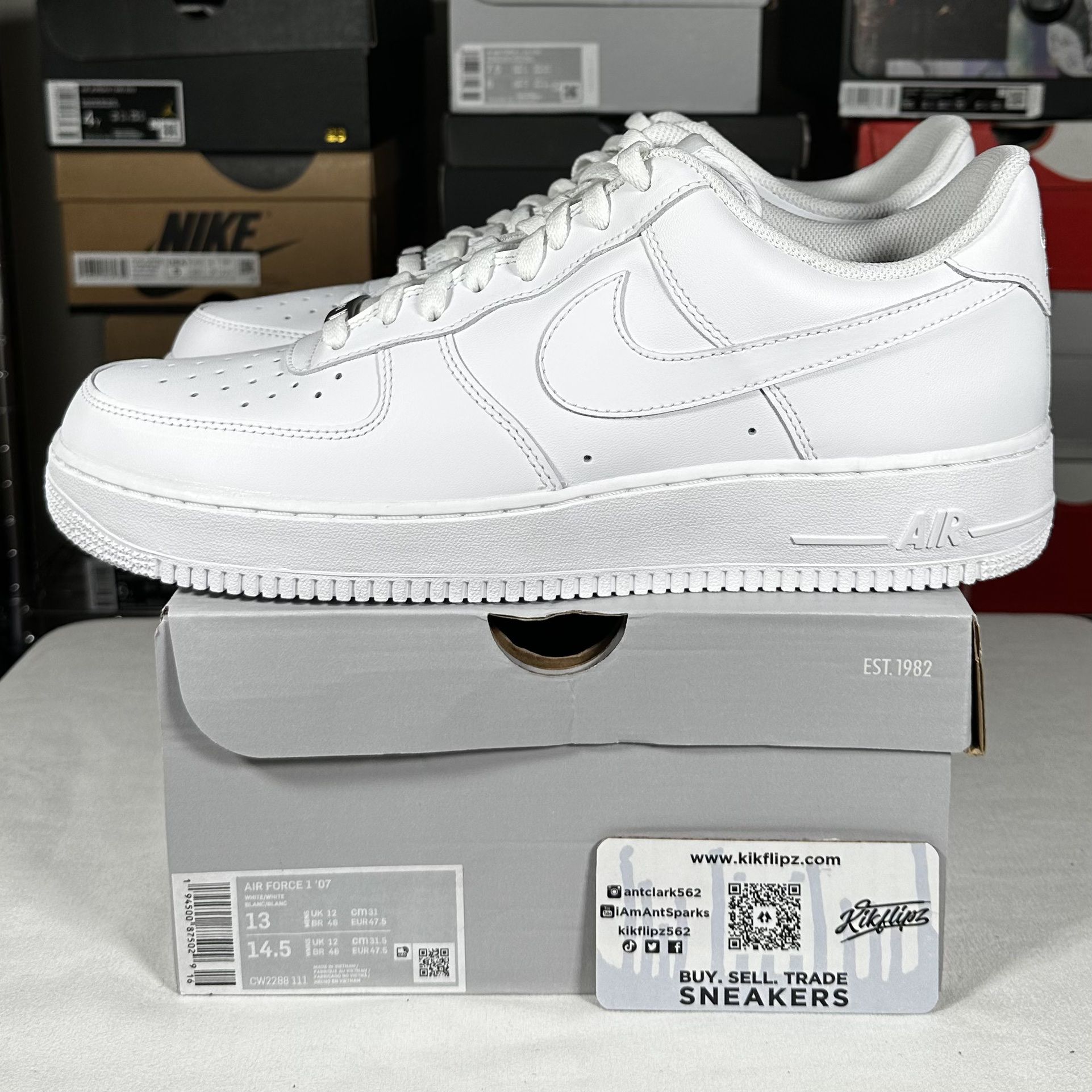 Nike, Shoes, Nike Af White Sz 13 In Original Box