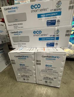 12,000 BTU Cool Only With Heat Pump Seer 2
