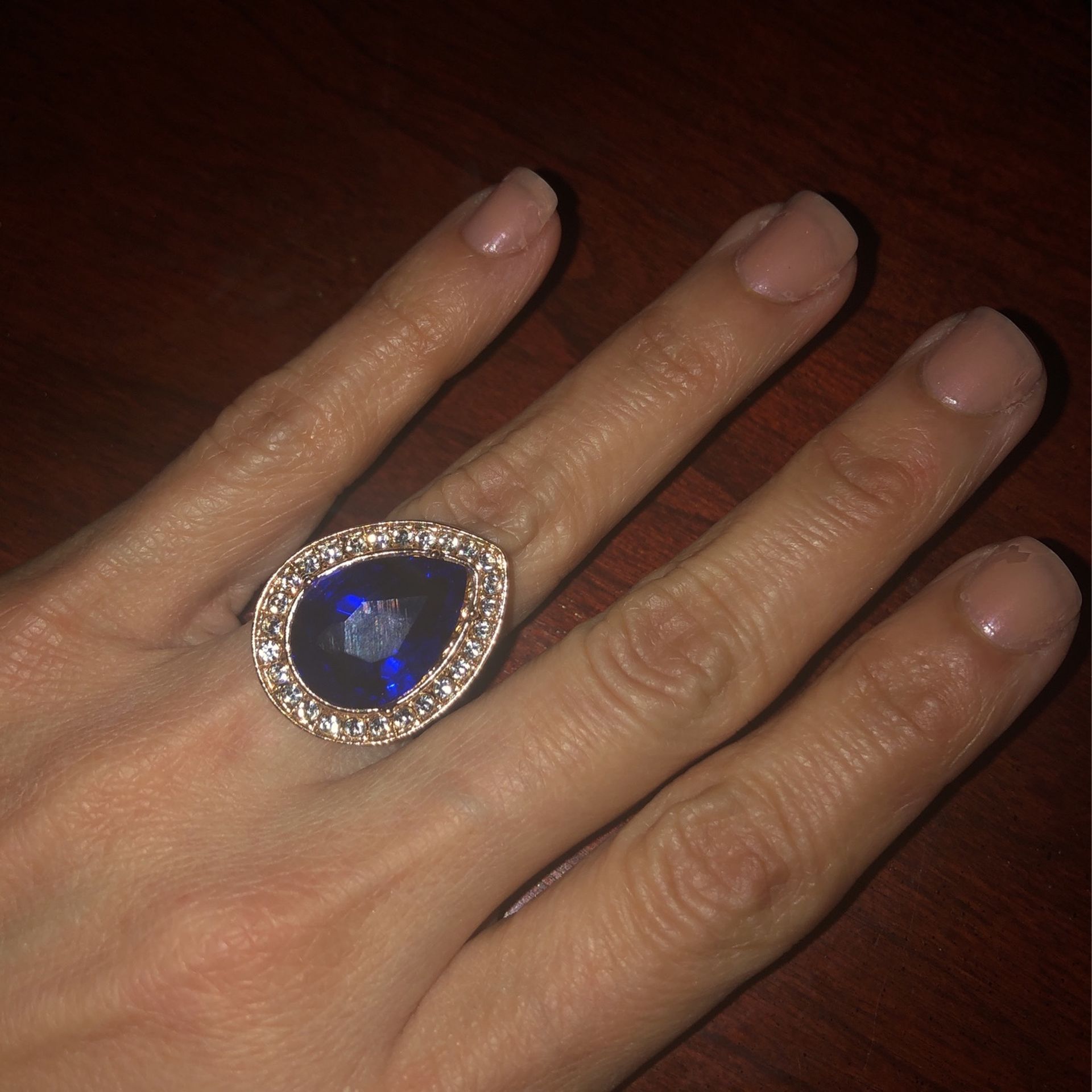 Royal blue Ring