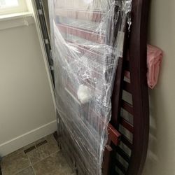 Crib set with mattress