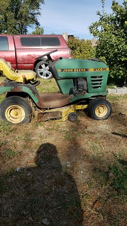 John deere tractor stx 38