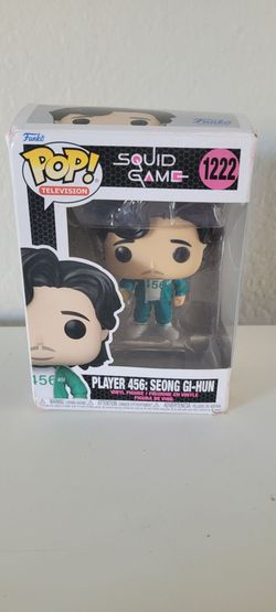 Funko Pop! Television Squid Game Player 456: Seong Gi-Hun #1222 vinyl figure.