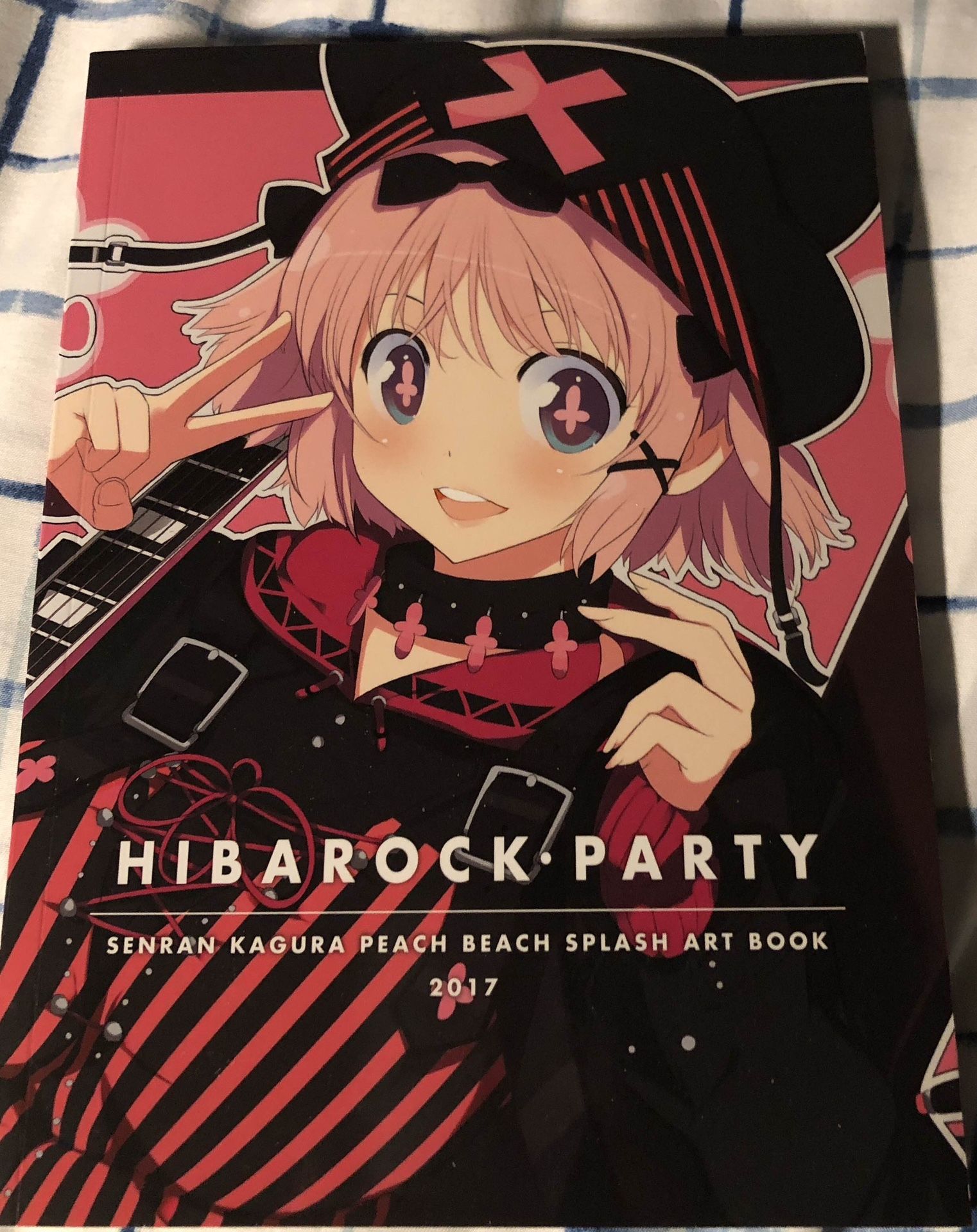 Hibarock Party Senran Kagura Peach Beach Splash Art Book 2017