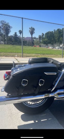 Original Leather Bags For Harley Davison Road king