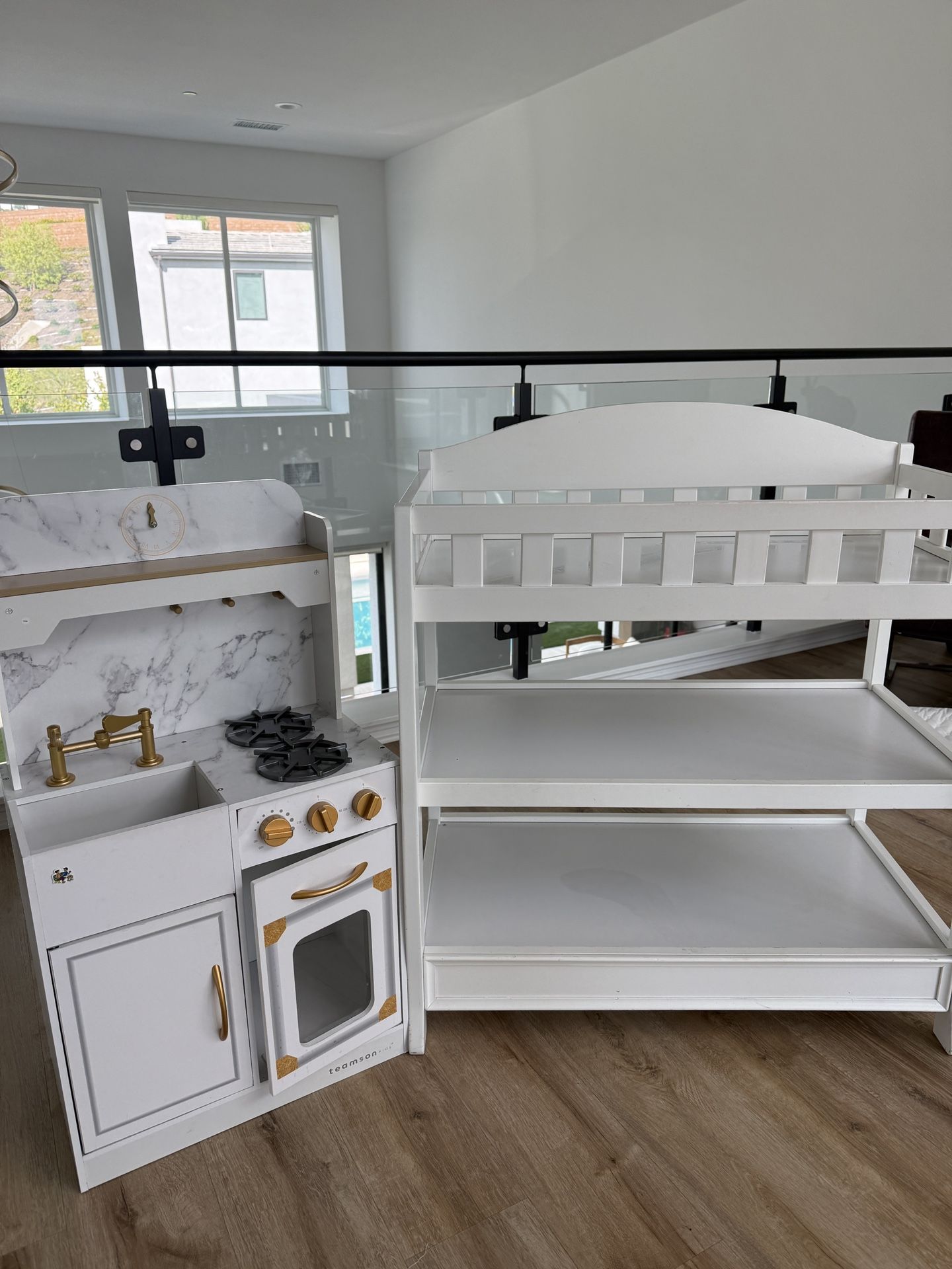 Play Kitchen & Changing Table