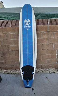 8ft Wavestorm Foam Surfboard With Leash,  Very Good Condition, No Cuts