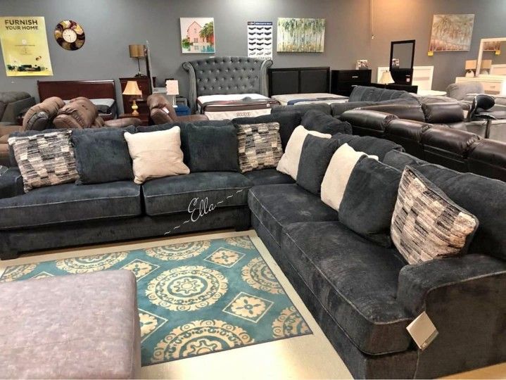 Lavernett 3 Piece Sectional$10 Down Payment Financing and Delivery available