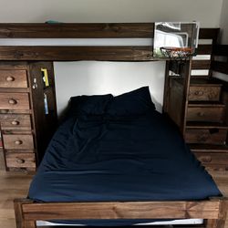 Twin/Full bunk + Dresser