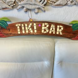 New Carved Sign