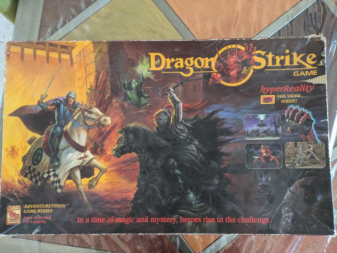 Dungeons& Dragons style Dragon Strike Board Game.