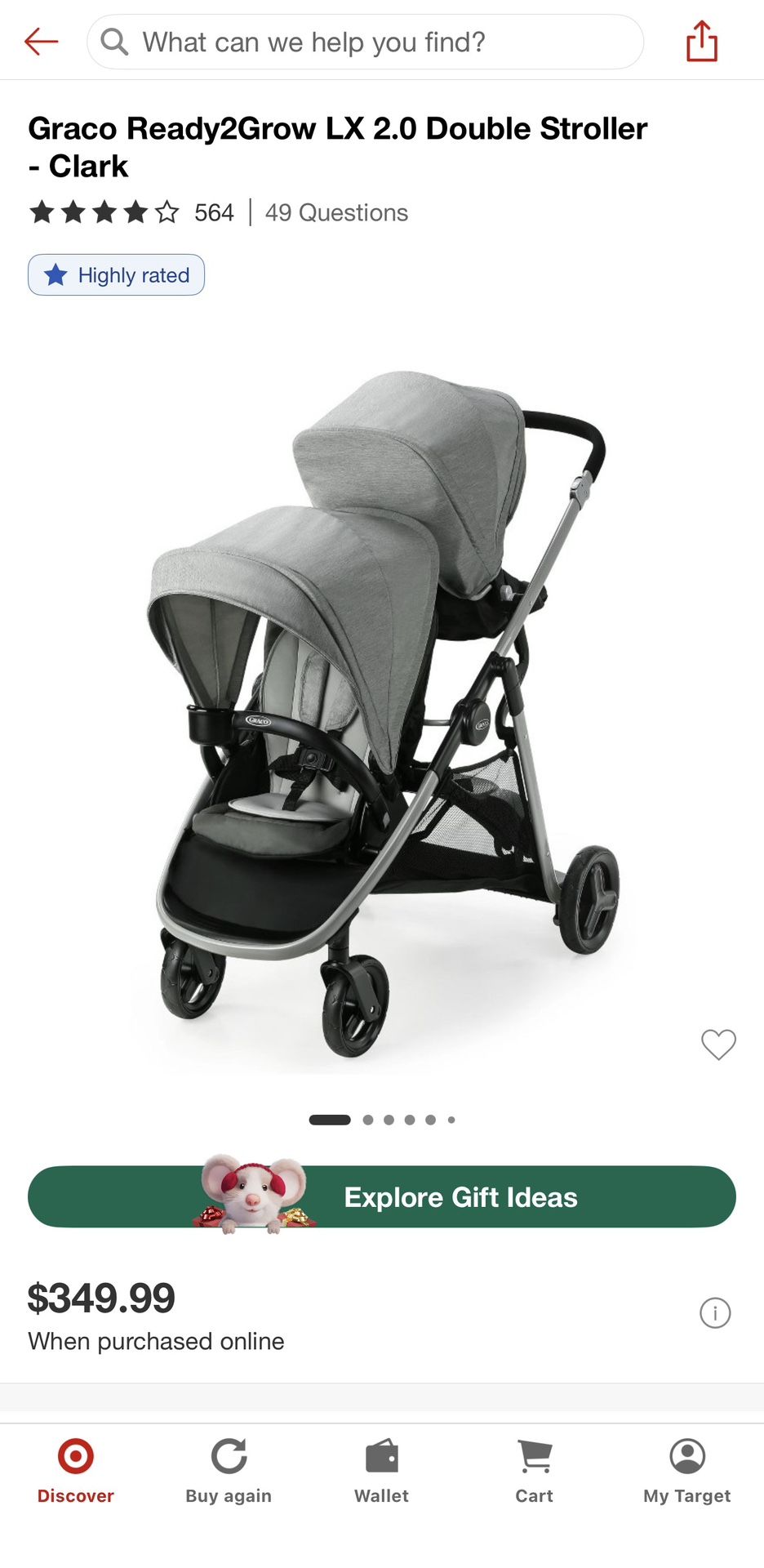 Double Stroller Graco