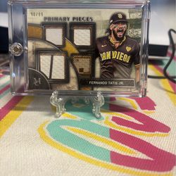 2025 Topps Museum Collection Primary Pieces Quad Relic Fernando Tatis Jr. /99