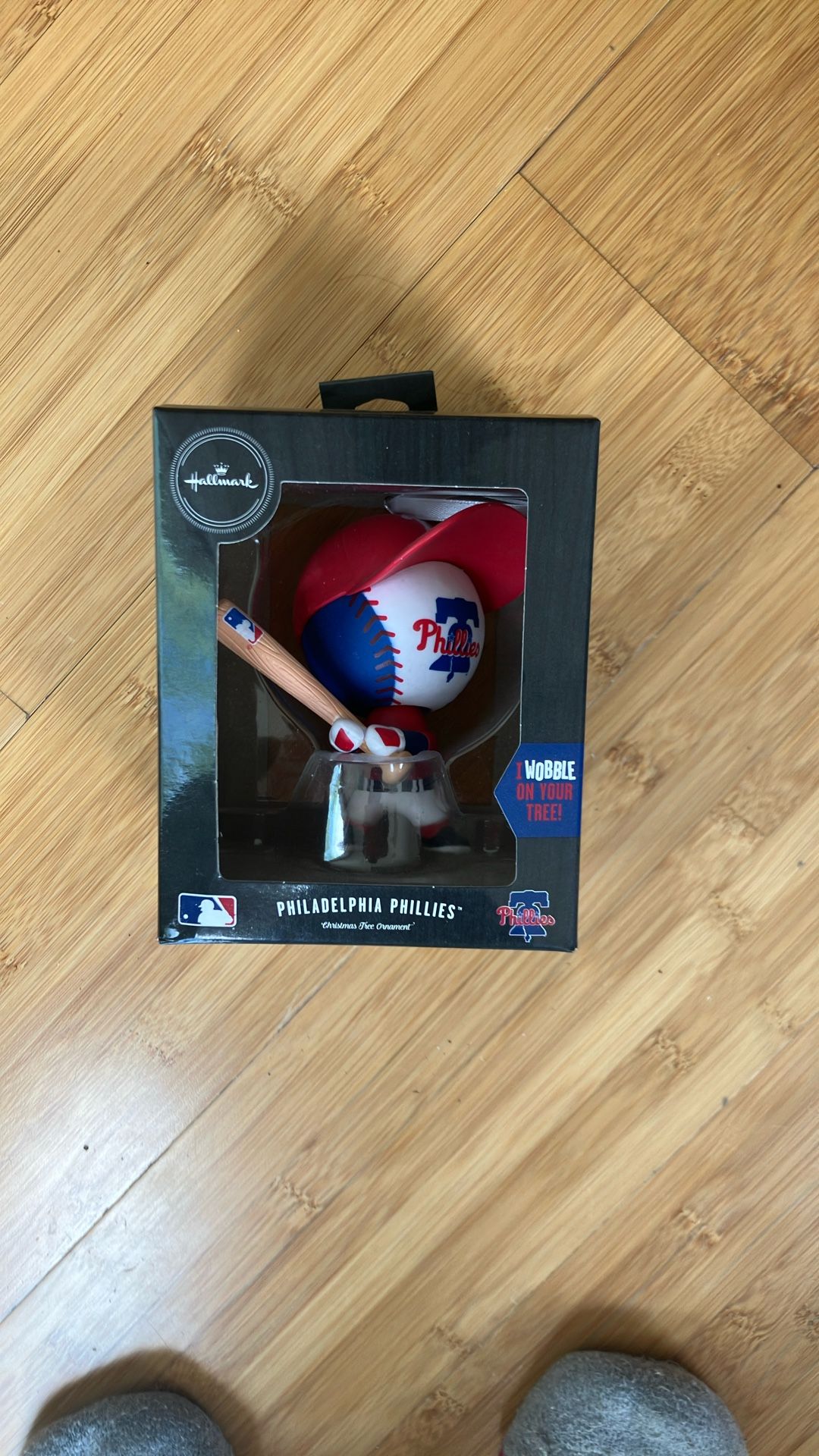 Philadelphia Phillies Hallmark Bobblehead Christmas Ornament