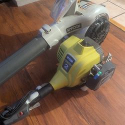 Ryobi Gas 2 Cycle Weed Wacker &  Leaf Blower Gas 2 Cycle 