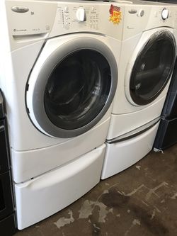 Whirlpool washer and dryer