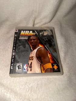 NBA 07 video game